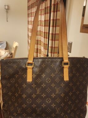 Louis Vuitton Cabas Piano shoulder tote bag, In monogram canvas